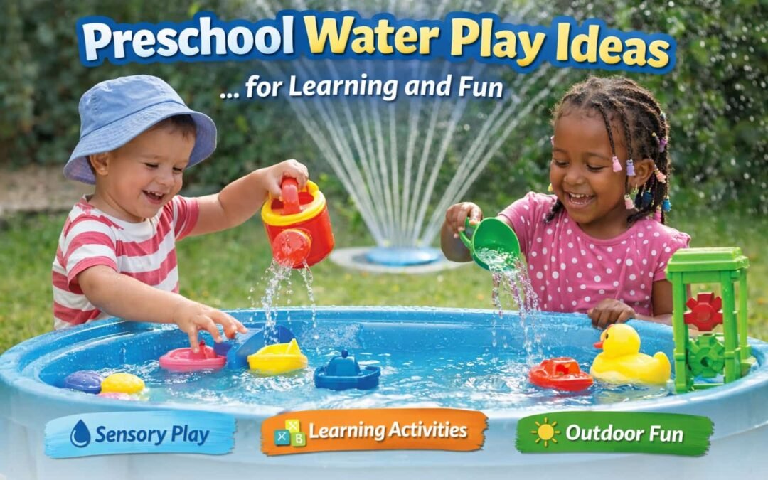 Preschool Water Play Ideas for Learning and Fun
