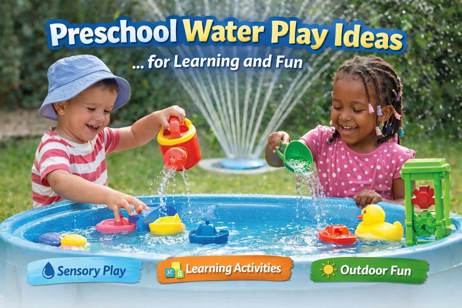 preschool water play ideas preschool water play